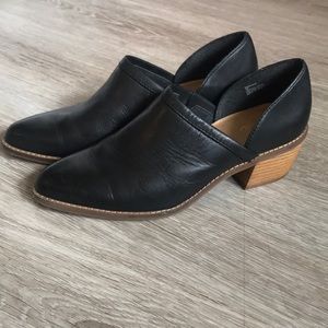 Black leather Morrison Bootie